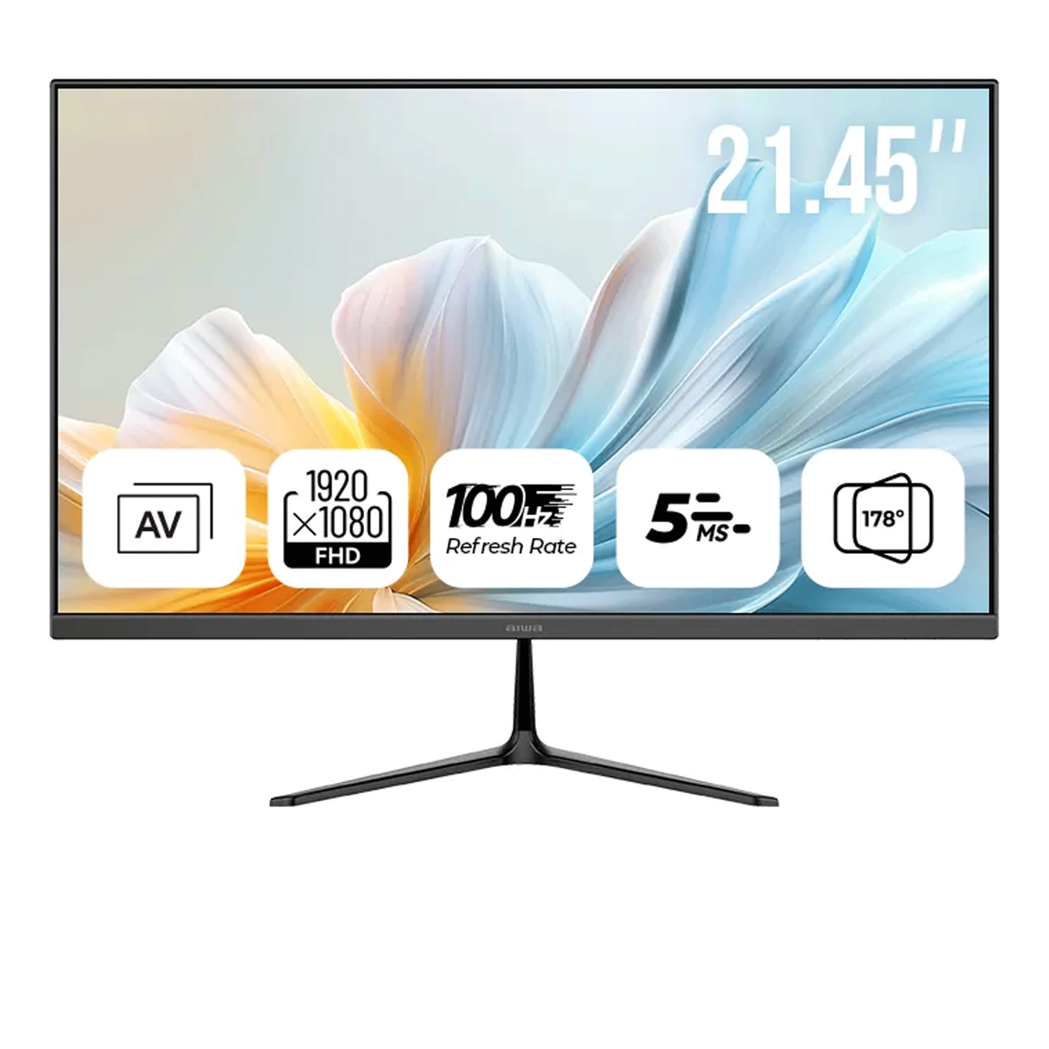Màn hình văn phòng Aiwa AW-MF2227-V | 21.5 inch, Full HD, VA, 100Hz, 5ms