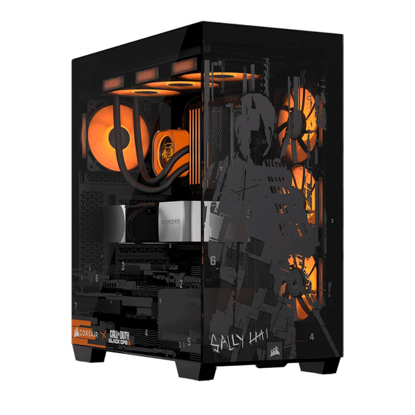  Case Gaming Corsair 3500X Mid-Tower Call Of Duty Black OPS | No Fan, Đen 