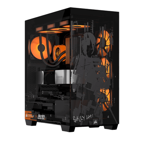 Case Gaming Corsair 3500X Mid-Tower Call Of Duty Black OPS | No Fan, Đen