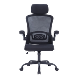  Ghế công thái học WARRIOR Pawn WEC106 | Đen, 100kg, Chân xoay, Lưng lưới 