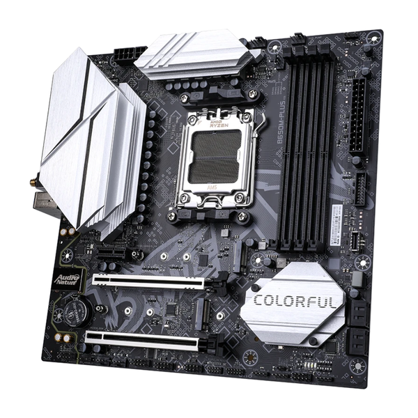  Mainboard Colorful Battle-AX B650M Plus V15 Wifi DDR5 | AM5, mATX, 4 khe RAM 