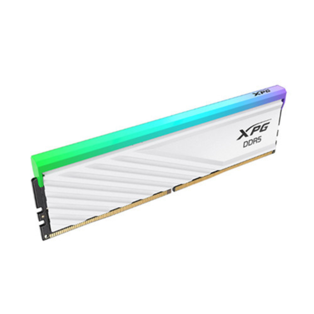  Ram Adata Lancer Blade RGB White 16GB | 1 x 16GB, DDR5, 6000MHz 