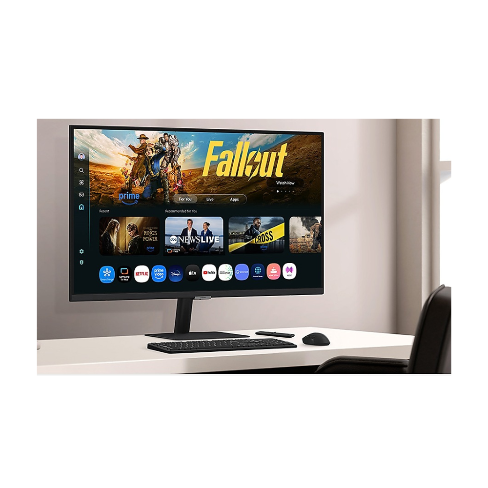  Màn hình Thông Minh 4k Samsung Vision AI LS32FM700UEXXV | 32 inch, UHD, VA, 60Hz, Wifi, BT, Remote 