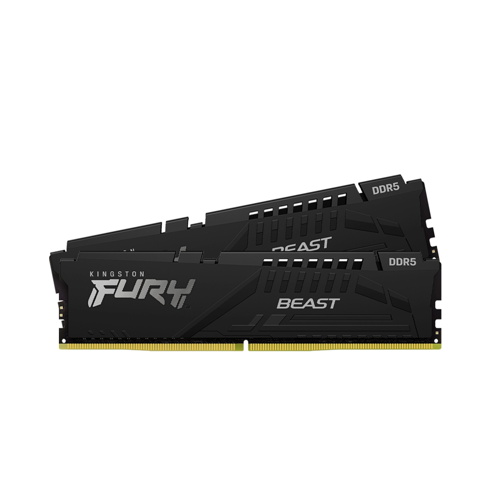  Ram Kingston Fury Beast 32GB | 2x16GB, DDR5, 5600MHz (Kf556C40Bbk2-32WP) 