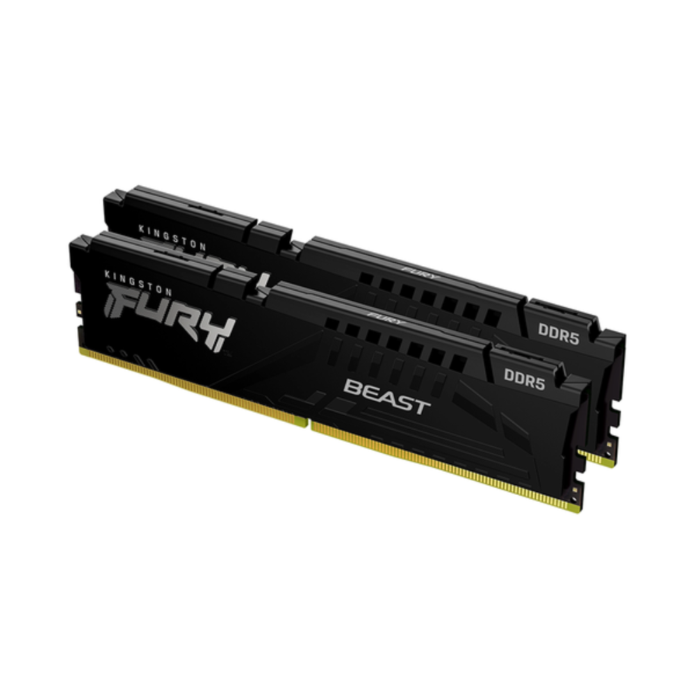  Ram Kingston Fury Beast 32GB | 2x16GB, DDR5, 5600MHz (Kf556C40Bbk2-32WP) 
