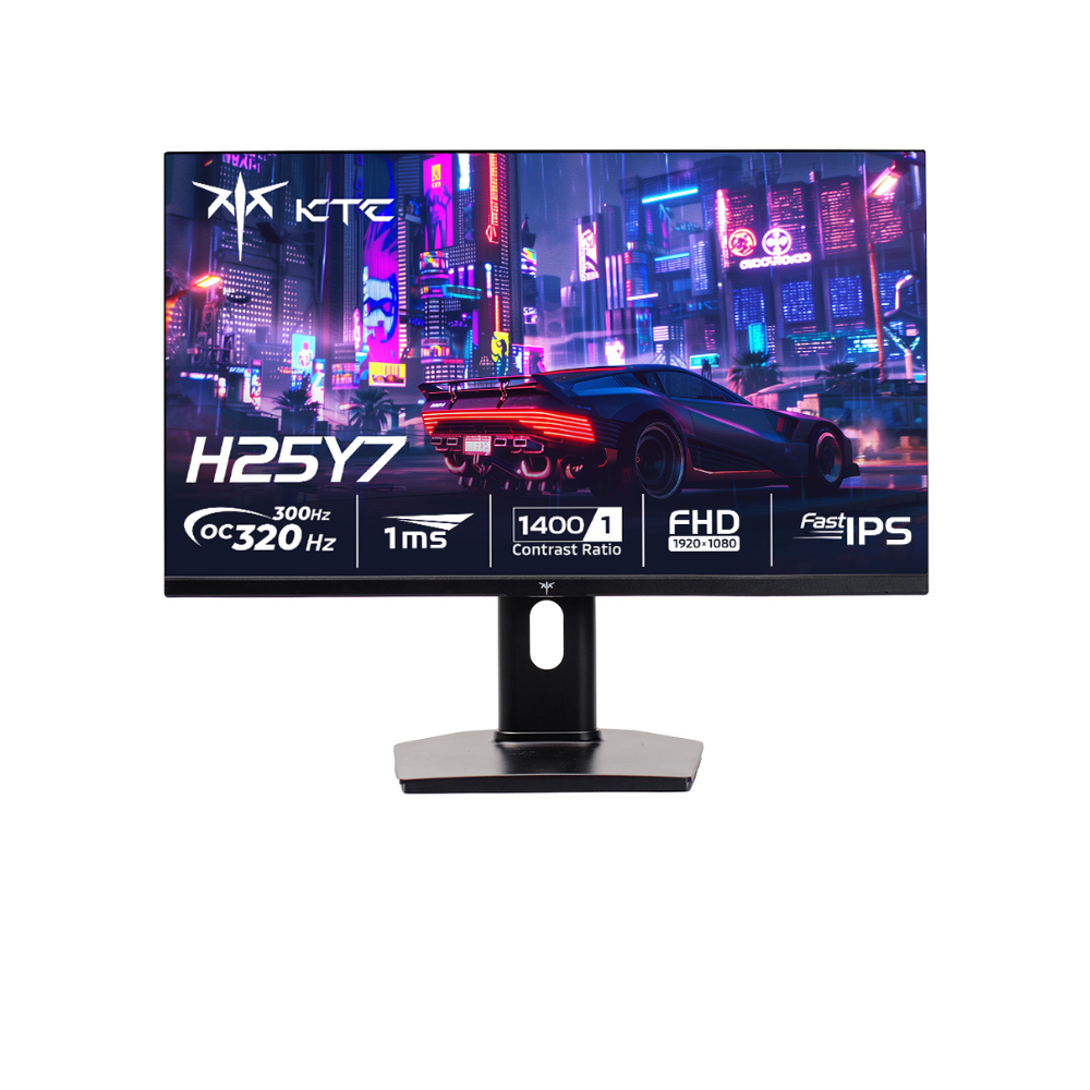  Màn hình Gaming FPS KTC H25Y7 | 24.5 inch, Full HD, Fast IPS, 300Hz - 320Hz (OC), 1ms 