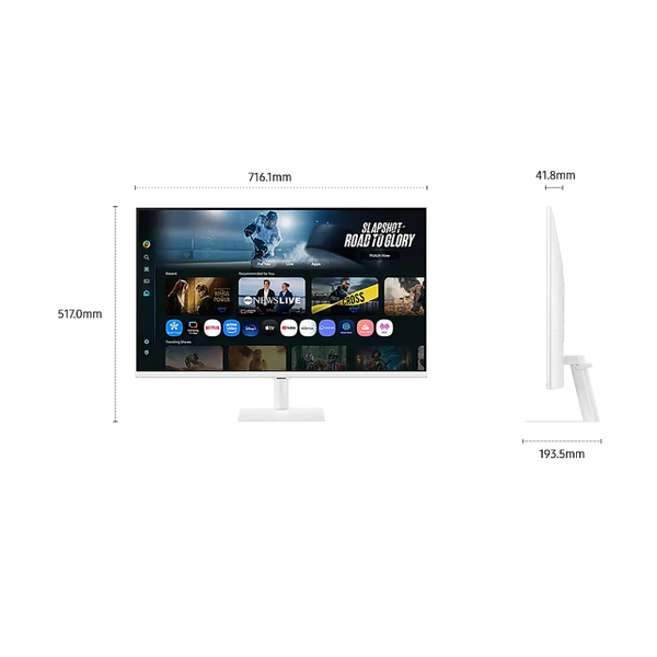  Màn hình Văn phòng Samsung LS32FM701UEXXV | 32 inch, 4K/UHD, 60Hz, VA 