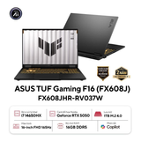  Laptop Gaming ASUS TUF F16 FX608JHR-RV037W | i7-14650HX, 16GB DDR5, SSD 1TB NVMe, RTX 5050 8GB, 16" WUXGA IPS 165Hz, Win 11 Home, Xám 