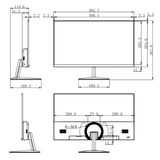  Màn hình Dahua DHI-LM24-A200Y | 23.8 inch, Full HD, VA, 100Hz 