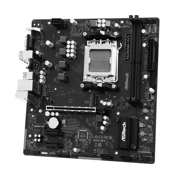  Mainboard ASRock A620AM-HVS DDR5 | AM5, mATX, 2 khe RAM 