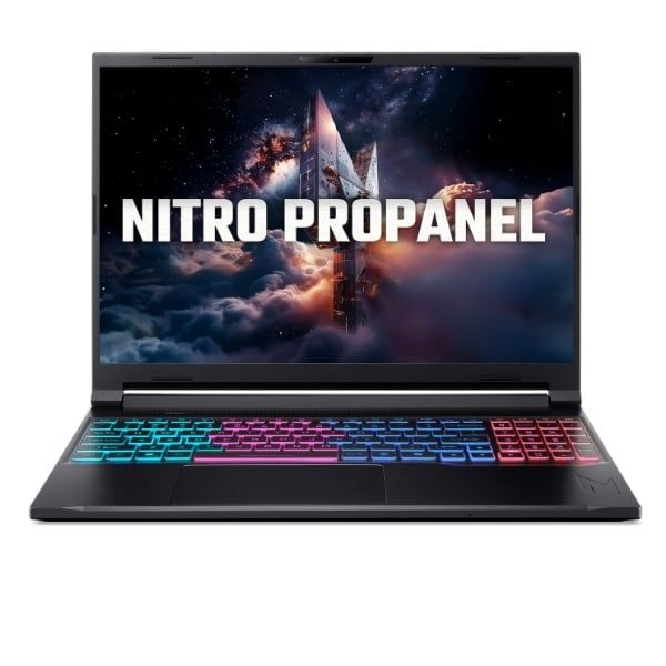  Laptop gaming AI Acer Nitro ProPanel ANV16S-61-R0B8 | R5 AI 340, 16GB, SSD 512GB, RTX 5050 8GB, 16" FHD+ 180Hz (NH.QXQSV.001) 