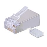 Đầu mạng Aptek Cat 6E FTP RJ45 Plug (602-02001) | Chống nhiễu, 100 cái/bịch 
