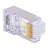  Đầu mạng Aptek Cat 6E FTP RJ45 Plug (602-02001) | Chống nhiễu, 100 cái/bịch 