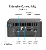  Máy Bộ NUC ASUS 15 Pro | I5-210H, 2xDDR5 5600MHz, 2xNVMe, 2xHDMI 2.1, 2xThunderbolt (RNUC15CRHC500000I) 