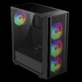  Thùng máy Gamdias Aura GC2 Elite ARGB F-ATX (Kèm Sẵn 4F ARGB) - Đen 