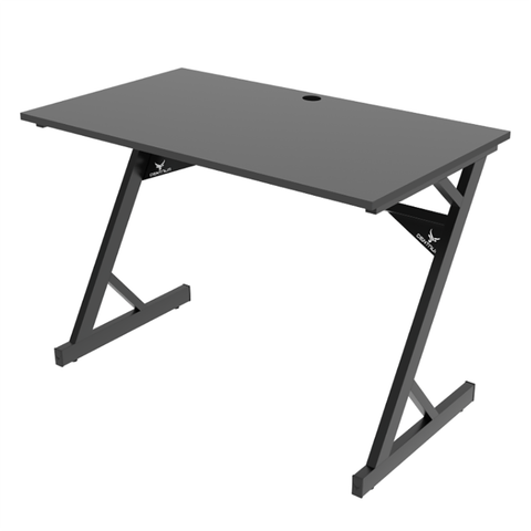 Bàn Gaming Centaur Trigger Desk | Chữ Z, 120 x 60cm, Khung đen, Mặt đen