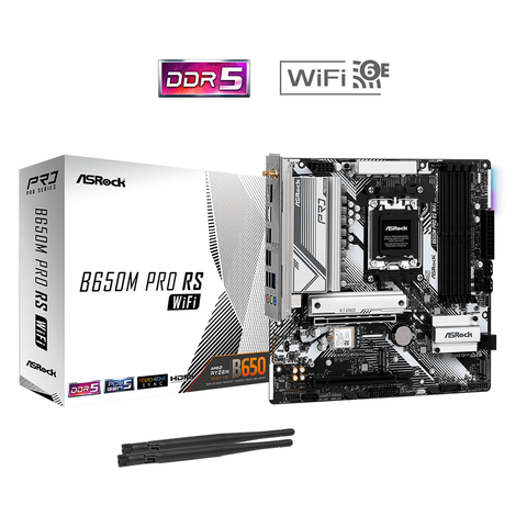 [Cũ] Mainboard (Amd) Asrock B650M Pro Rs Wifi | BH 3T Star