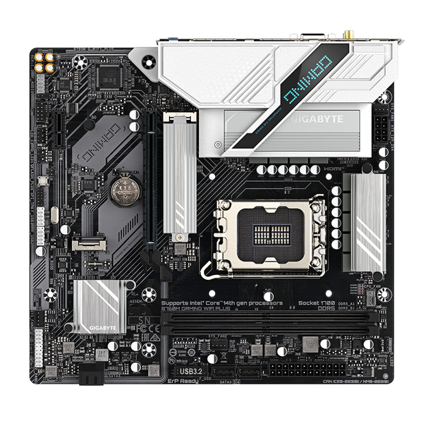  [Cũ] Mainboard Gigabyte B760M GAMING WIFI PLUS DDR5 | BH 3T Star 