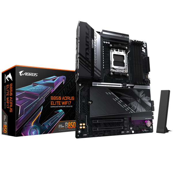  Mainboard Gigabyte B850 AORUS Elite Wifi DDR5 | AM5, ATX, 4 khe RAM 