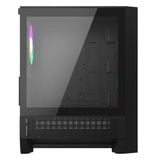  Thùng máy Gaming LinkTech Bahamut M 4F M-ATX (Kèm Sẵn 4 Fan Fixed RGB) - Đen 