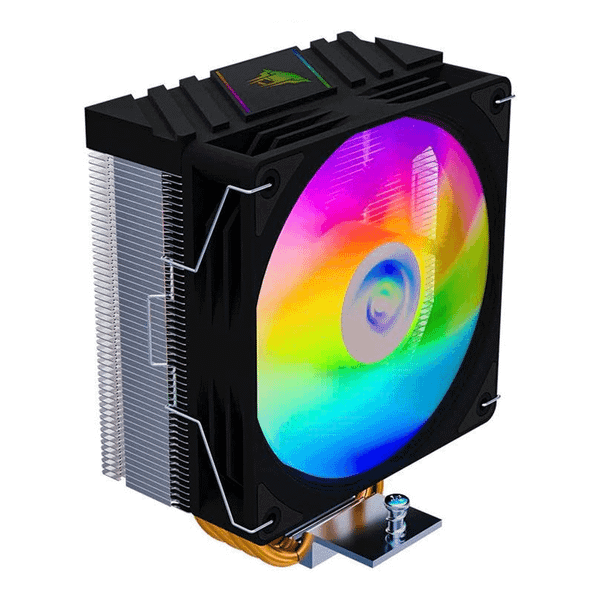  Tản nhiệt khí Leopard K400 | ARGB, Đen 