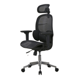  Ghế công thái học OEM E3 Lite | Đen, 150kg, Chân xoay, Lưng lưới 