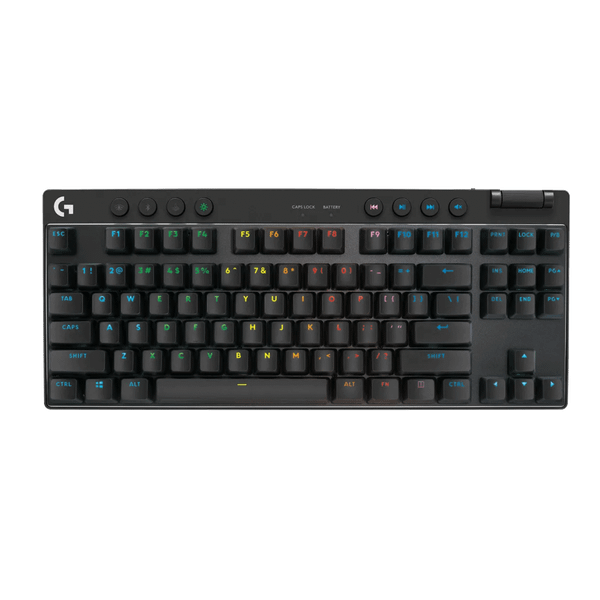  Bàn phím gaming Logitech Pro X TKL Lightspeed | Không dây, Màu Đen 