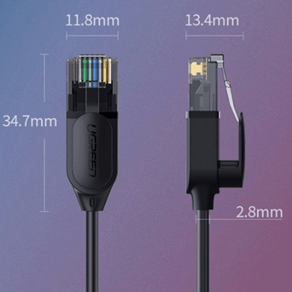  Cáp mạng đúc sẵn Cat6A dài 3m Ugreen 70653 chính hãng 