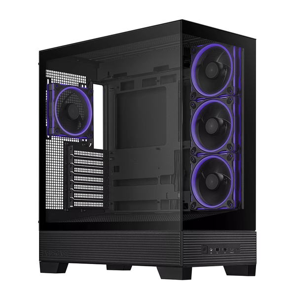  Thùng máy ASUS A31 PLUS TG  F-ATX (Kèm Sẵn 4F) (Aio 360 Top) | Mid Tower, ATX, BTF, Đen 
