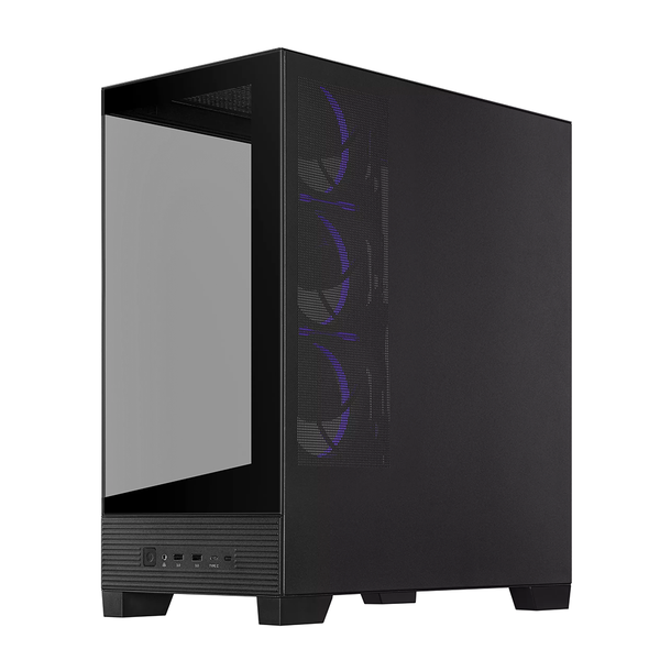 Thùng máy ASUS A31 PLUS TG  F-ATX (Kèm Sẵn 4F) (Aio 360 Top) | Mid Tower, ATX, BTF, Đen 