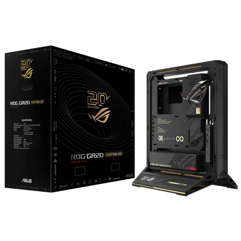 Thùng máy ASUS ROG GR20 Edition 20 | EATX, USB-C 20Gbps, Đen