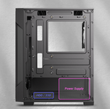 Thùng máy Antec VX100M RGB | Micro-ATX/ITX, Kính cường lực, Kèm 3 Fan RGB-Fixed 