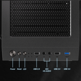  Thùng máy Antec VX100M RGB | Micro-ATX/ITX, Kính cường lực, Kèm 3 Fan RGB-Fixed 