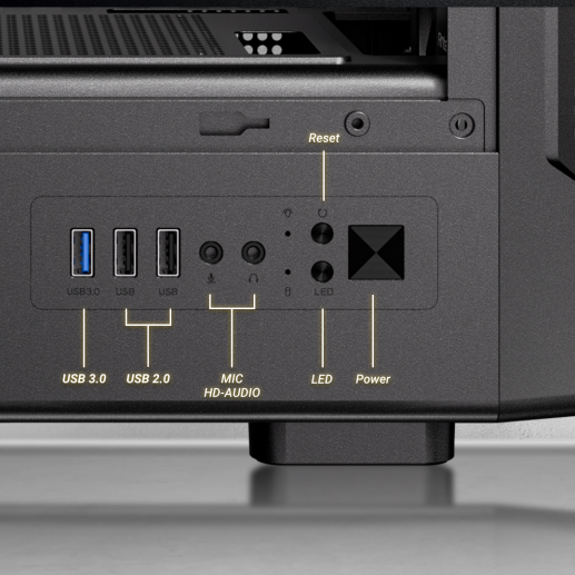  Thùng máy Antec VX330 ARGB | F-ATX, Kèm 4 Fan ARGB 
