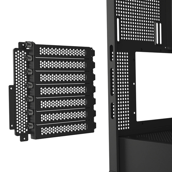  Thùng máy Cougar FV 270 RGB 4F (Kèm Sẵn 4 Fan ARGB) | Mid Tower, Kính cường lực, Đen 
