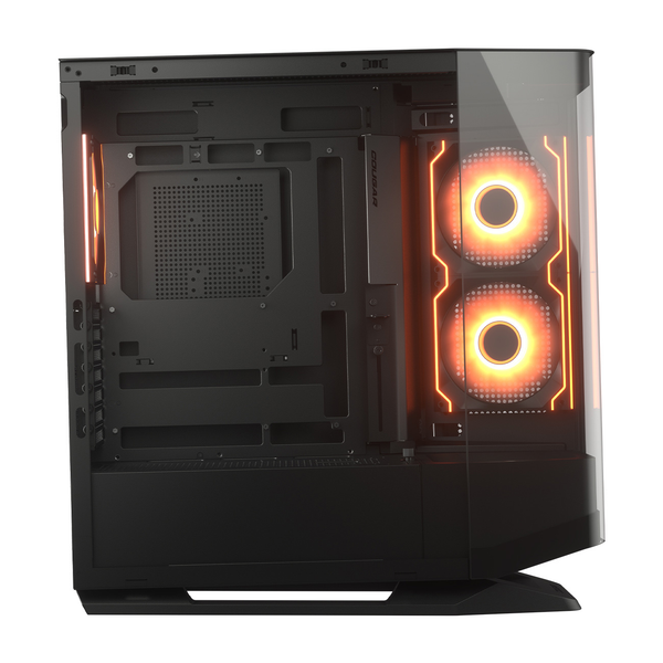  Thùng máy Cougar FV 270 RGB 4F (Kèm Sẵn 4 Fan ARGB) | Mid Tower, Kính cường lực, Đen 