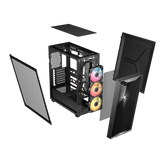  Thùng máy Corsair 3200D RS ARGB Mid-Tower (Sẵn 3 Fan ARGB) (CC-9011344-WW) | ATX, Kính cường lực, Đen 