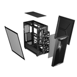 Thùng máy Corsair 3200D RS Mid-Tower (Sẵn 3 Fan Không LED) (CC-9011334-WW) | ATX, Kính cường lực, Đen 