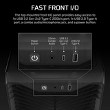  Thùng máy Corsair 3200D RS Mid-Tower (Sẵn 3 Fan Không Led) (CC-9011336-WW) | ATX, Kính cường lực, Xám Khói 