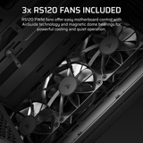  Thùng máy Corsair 3200D RS Mid-Tower (Sẵn 3 Fan Không Led) (CC-9011336-WW) | ATX, Kính cường lực, Xám Khói 