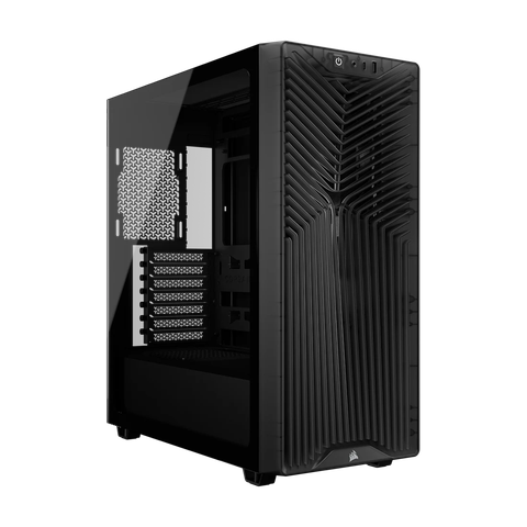 Thùng máy Corsair 3200D RS Mid-Tower (Sẵn 3 Fan Không Led) (CC-9011336-WW) | ATX, Kính cường lực, Xám Khói