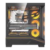  Thùng máy DarkFlash K430 F-ATX (Mặt Kính) | ATX/M-ATX/Mini-ITX, Hỗ trợ VGA 425mm, AIO 360mm, Đen 