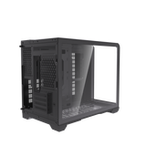  Thùng máy DarkFlash L280M (Chưa kèm Fan) | M-ATX/ITX, Kính cường lực, Đen 
