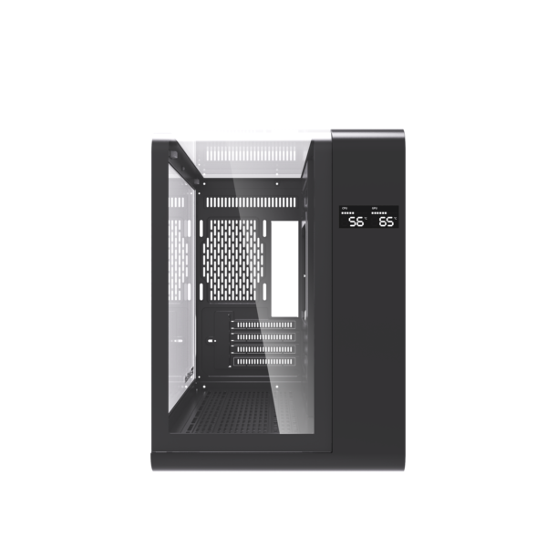  Thùng máy DarkFlash L280M (Chưa kèm Fan) | M-ATX/ITX, Kính cường lực, Đen 