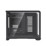  Thùng máy DarkFlash L280M (Chưa kèm Fan) | M-ATX/ITX, Kính cường lực, Đen 