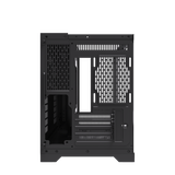  Thùng máy DarkFlash L280M (Chưa kèm Fan) | M-ATX/ITX, Kính cường lực, Đen 