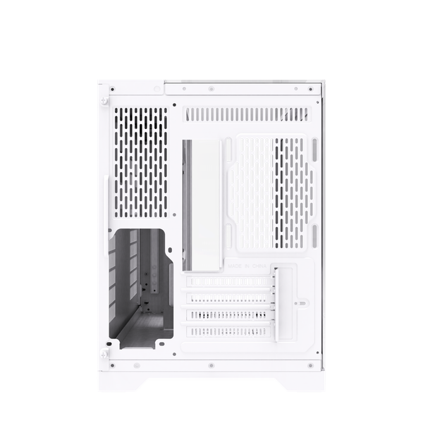  Thùng máy DarkFlash L280M (Chưa kèm Fan) | M-ATX/ITX, Kính cường lực, Trắng 
