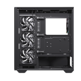  Thùng máy EINAREX Prisma S700 RGB F-ATX (Kèm Sẵn 4F ARGB) | Kính cường lực, USB 3.2 Type-C Gen 2, Đen 