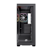  Thùng máy EINAREX Prisma S700 RGB F-ATX (Kèm Sẵn 4F ARGB) | Kính cường lực, USB 3.2 Type-C Gen 2, Đen 