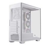  Thùng máy EINAREX Prisma S700 RGB F-ATX (Kèm Sẵn 4F ARGB) | Kính cường lực, USB 3.2 Type-C Gen 2, Trắng 